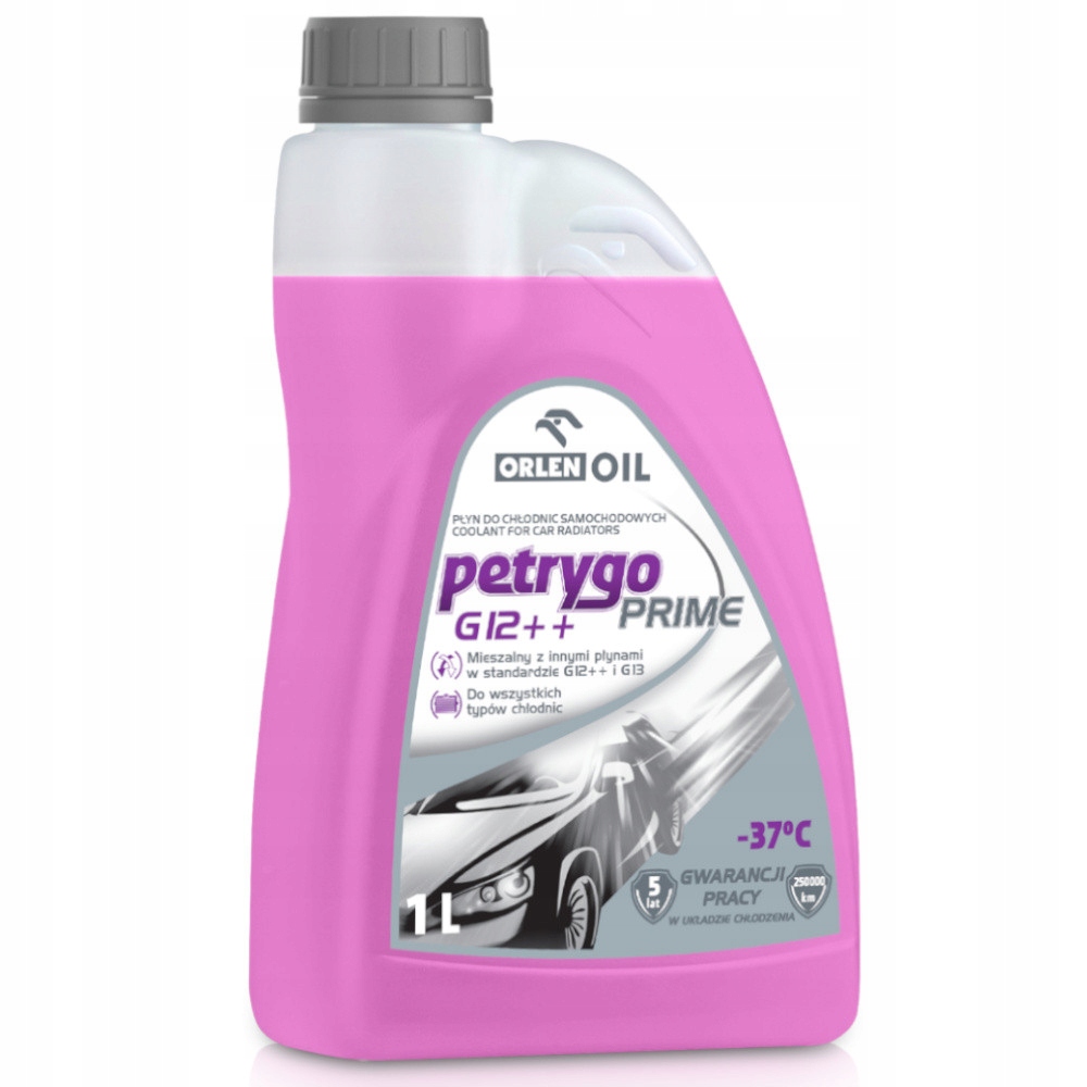 

Płyn do Chłodnic Petrygo Prime (G12++) -37st 1L