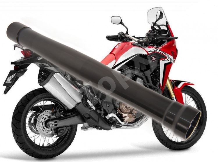 TopX Holení Trubka laga Odpružení Honda Crf 1000 L Arica Twin 16+ 1 Ks