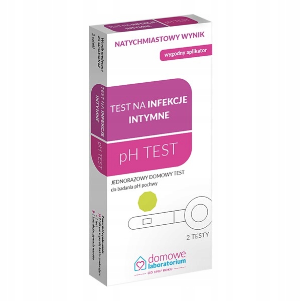 

Test na infekcje Intymne Ph 2 sztuki Hydrex