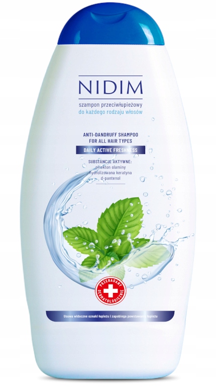 

Nidim Szampon Przeciwłupieżowy Miętowy 750ml