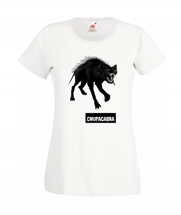 

Xs Koszulka Damska Chupacabra Beast Potwór Wzory