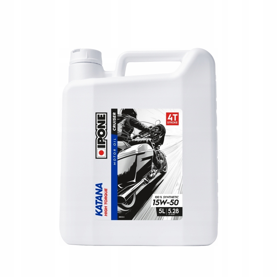 Ipone Katana High Torque 15V50 Motorový Olej 100 % Syntetický 5L (api Sp, Jaso