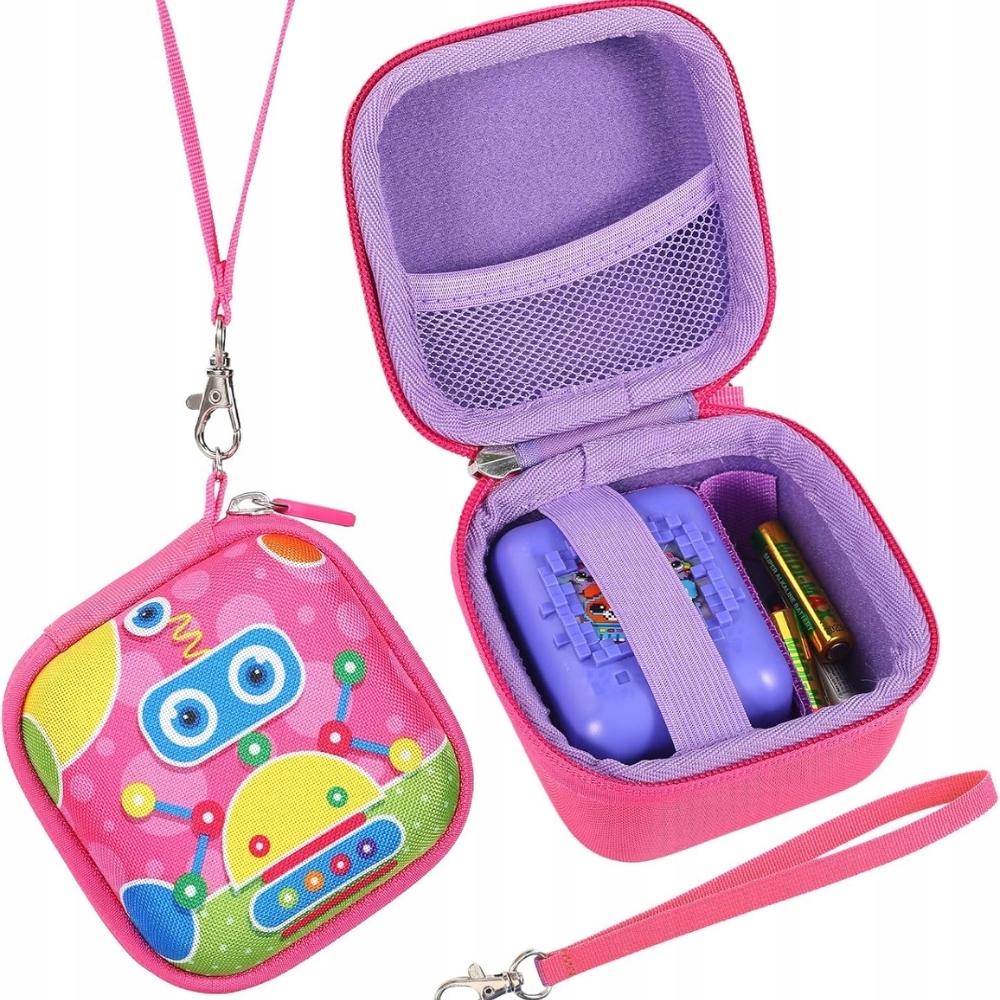 Ouknak Bitzee Różowe etui ochronne do zabawek interaktywnych Bitzee