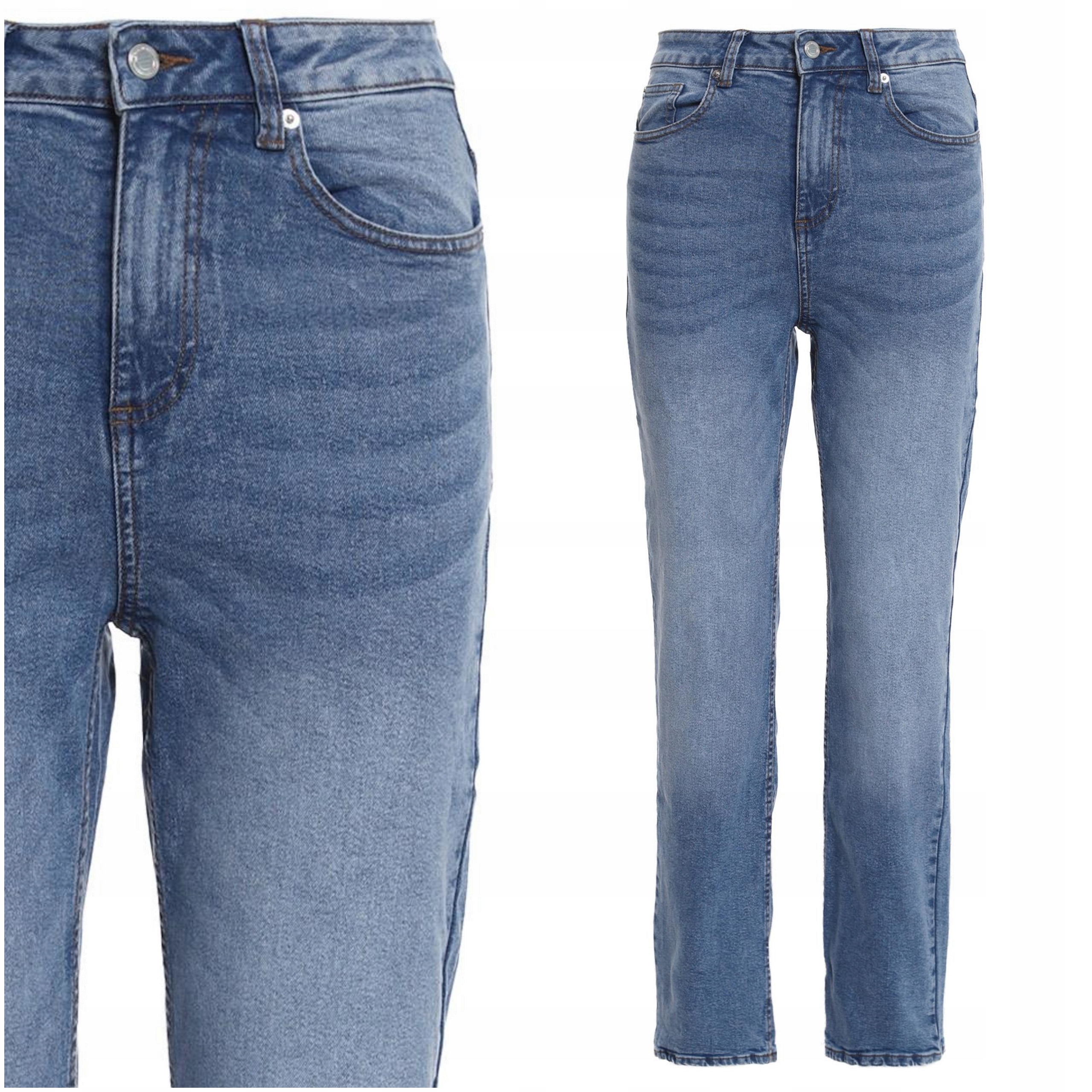 Dámské džínové kalhoty Džíny s rovnými nohavicemi Klasické Moraj vel. S