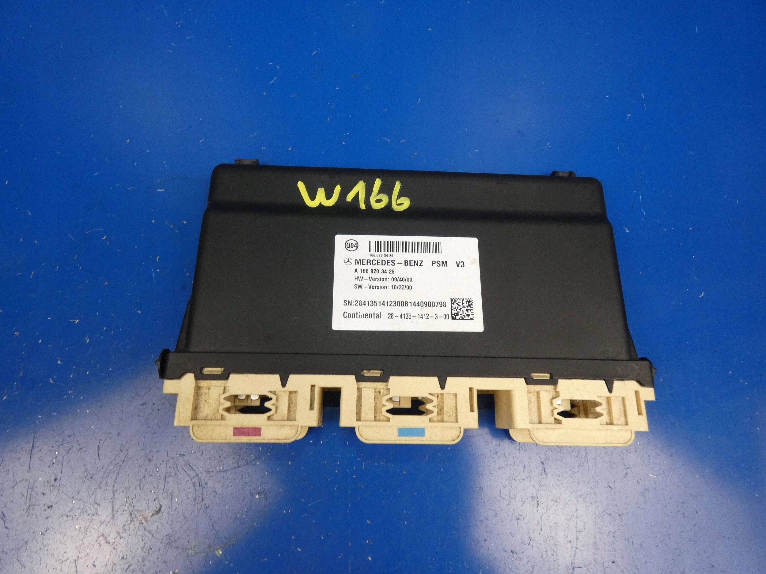 MERCEDES ML W166 GLE module control unit seat KOMFORTU left front