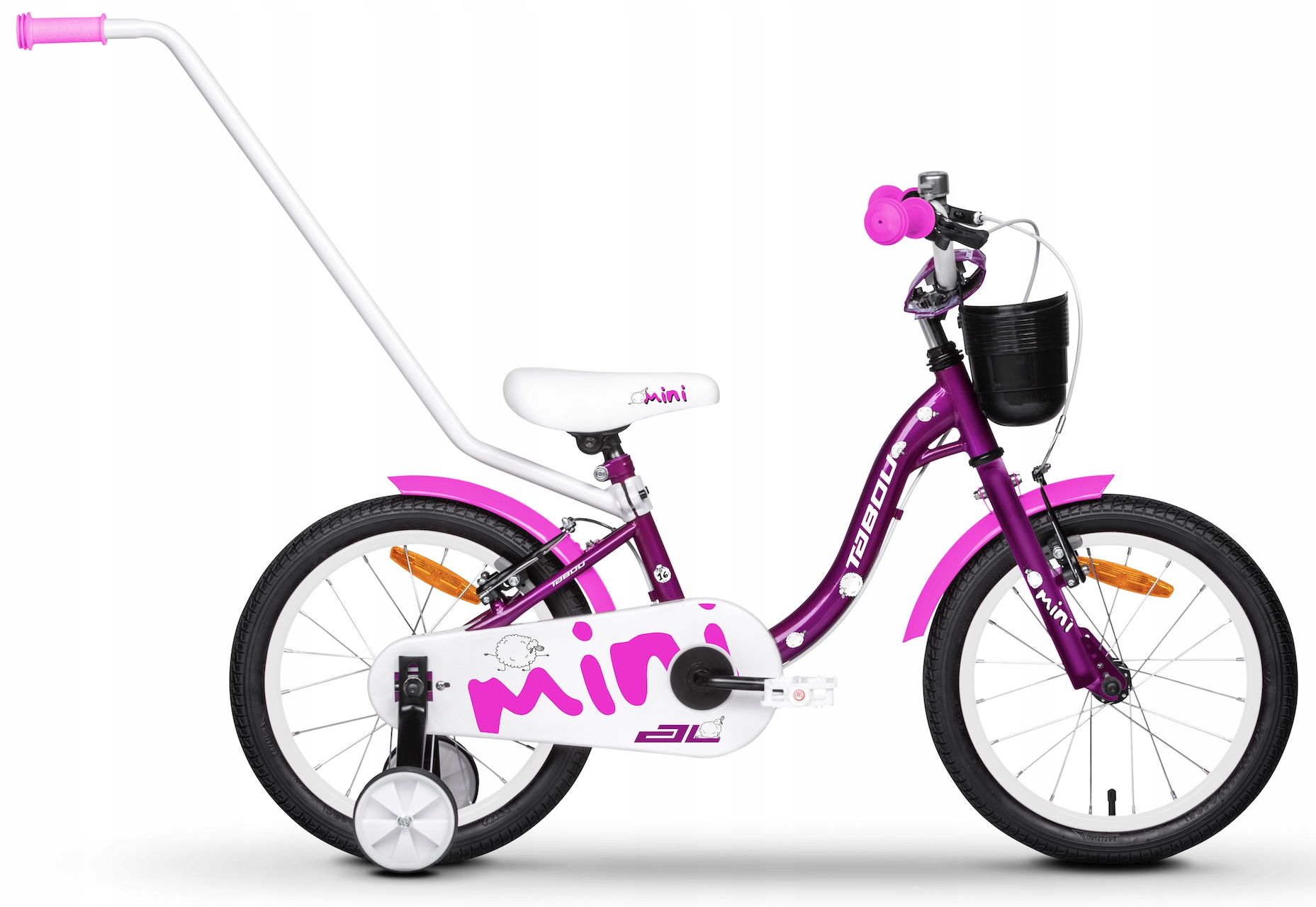 Rower dziecięcy Tabou Miss Al 18" Ultra Lekki 3 Lata