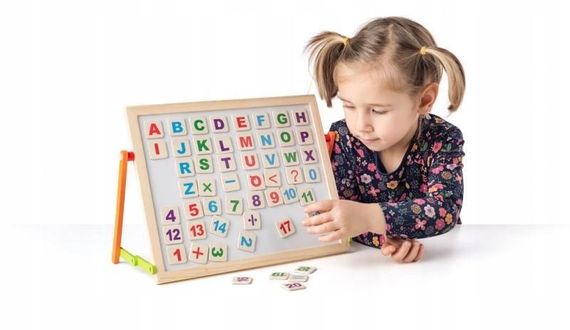 

Magnetyczna tablica kredowa dla dzieci 3+