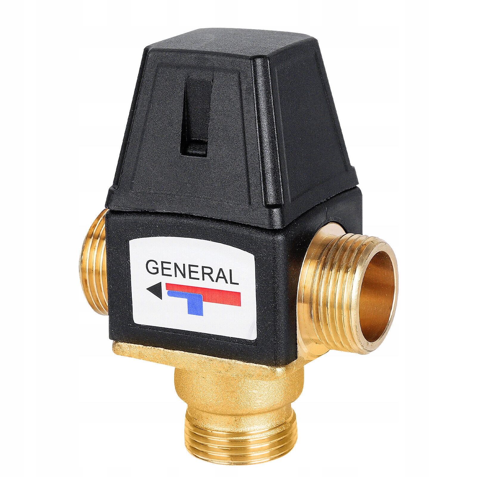 Třícestný mosazNÝ Směšovací Termostatický Ventil DN20 G3/4''