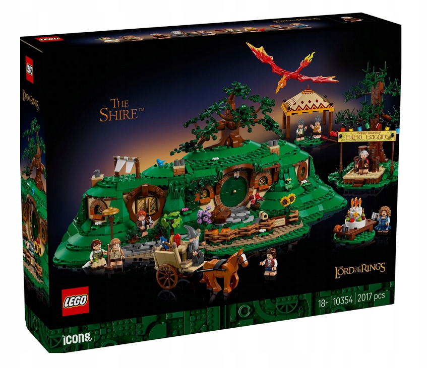 Lego 10354 Icons Pán Prstenů: Krak (shire)
