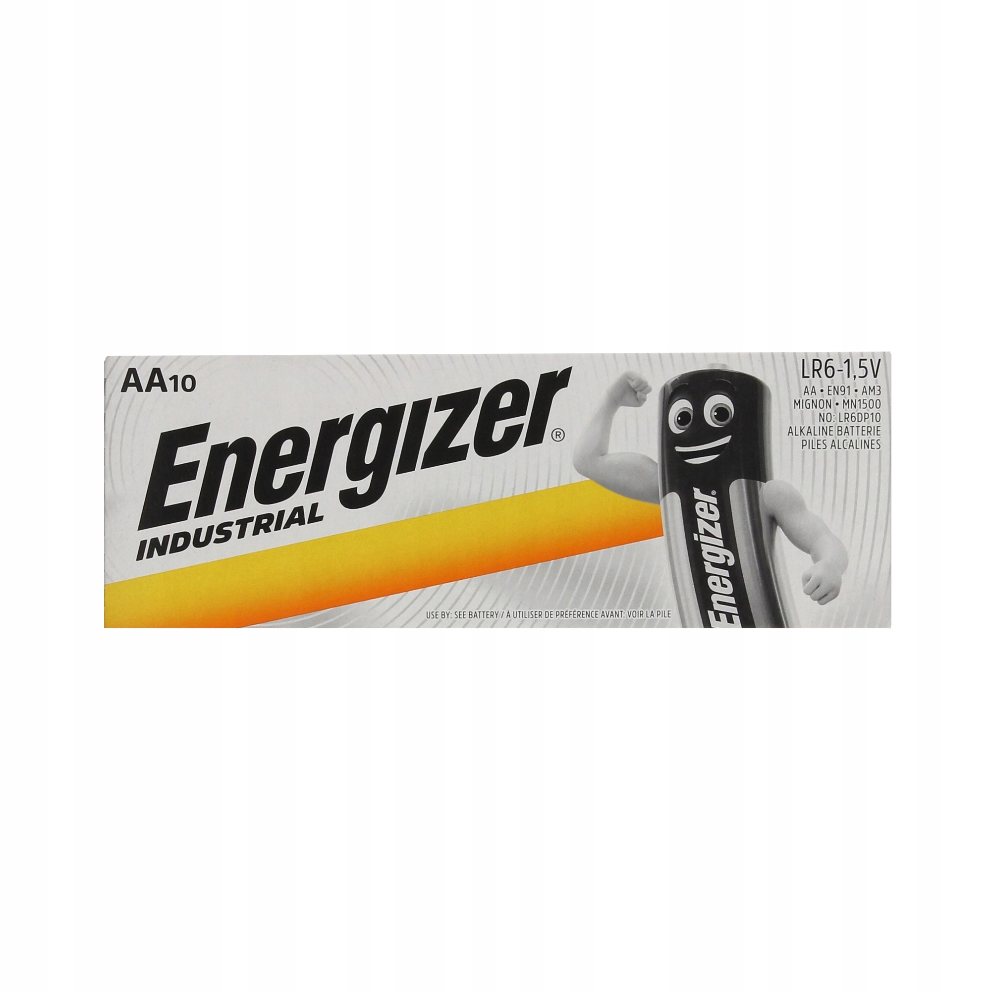 

Baterie alkaliczn LR6 Aa Industrial Energizer x10