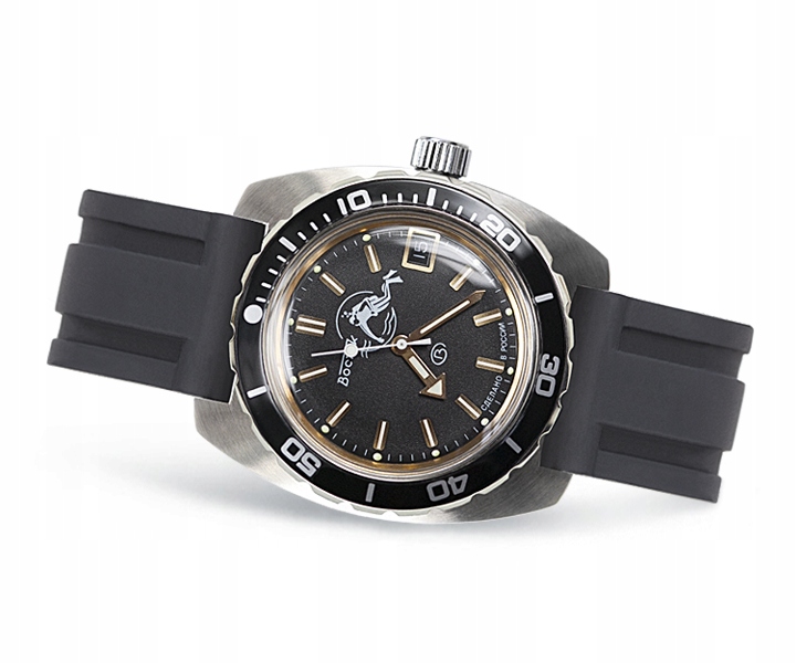 Wostok Vostok Amfibia 200 m Auto- Nový-ocel 170805