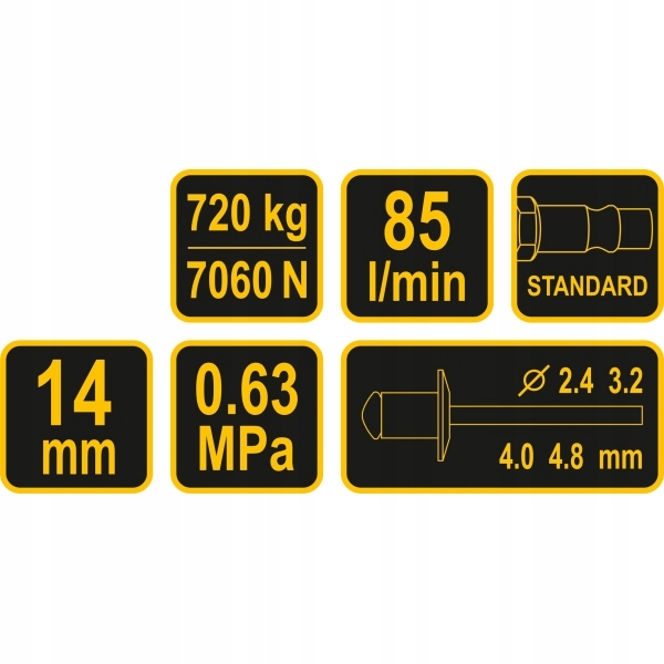 FREZARKA GÓRNOWRZECIONOWA 2100W YATO Seria GRE