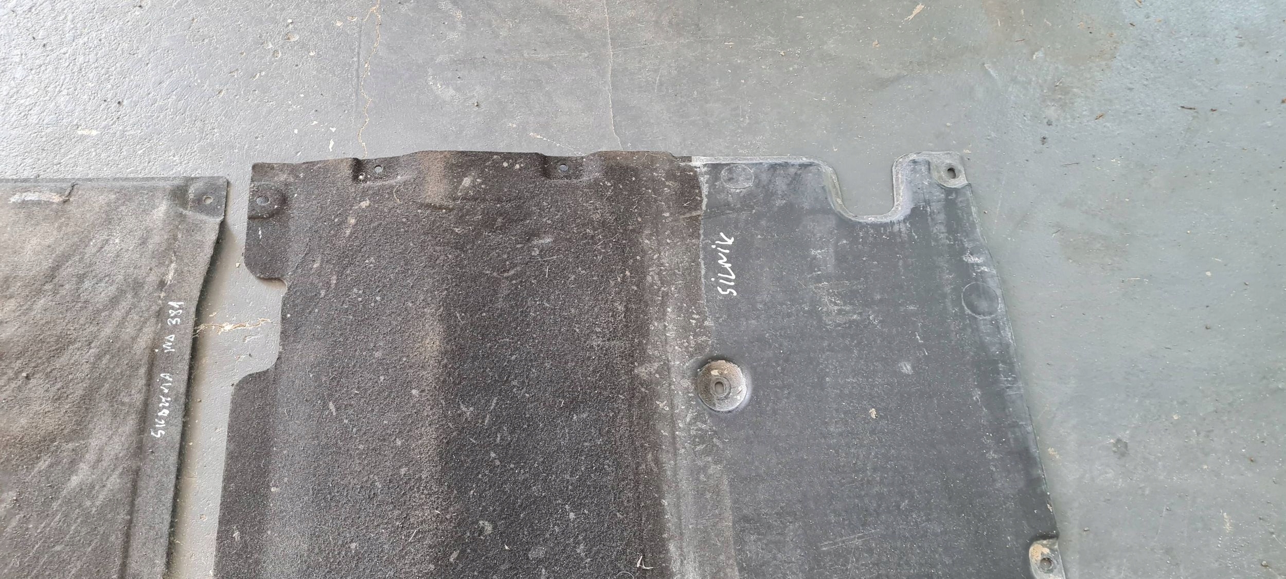 Q5 80A cover cover lower below engine 80B863821
