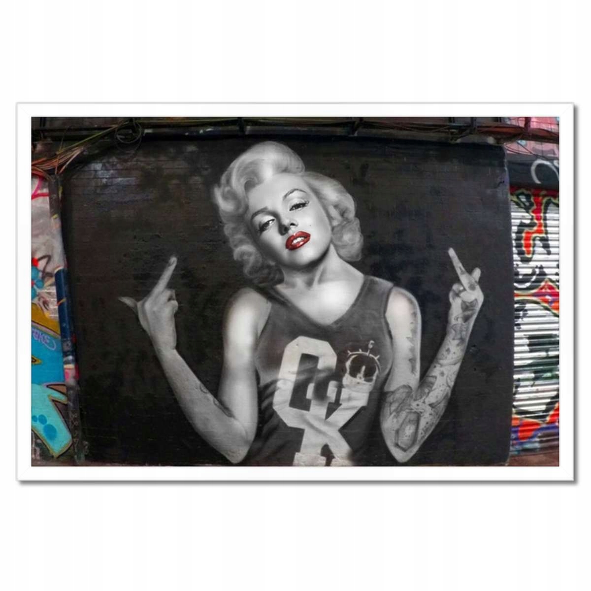 Plakáty v rámu 60x40 Marilyn Monroe Graffiti