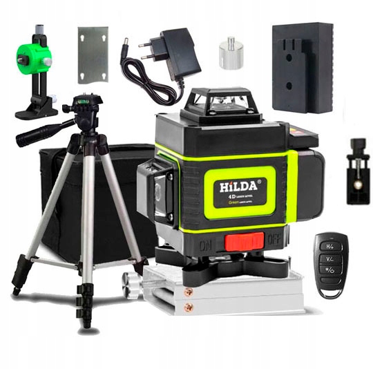 

Laser Samopoziomujący Hilda 16 linii 4D Statyw 100