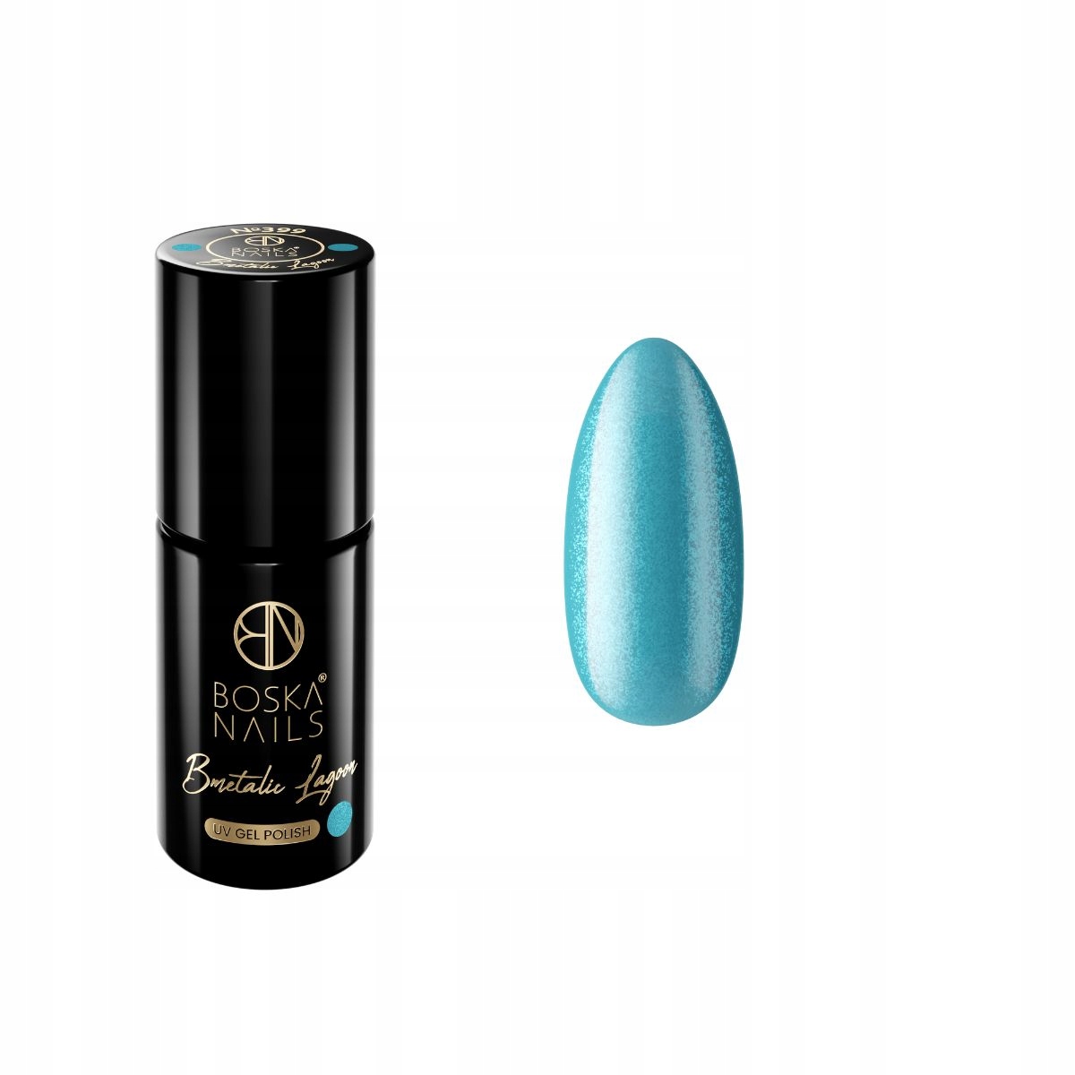 

Lakier hybrydowy Boska Nails BMetalic Lagoon no399
