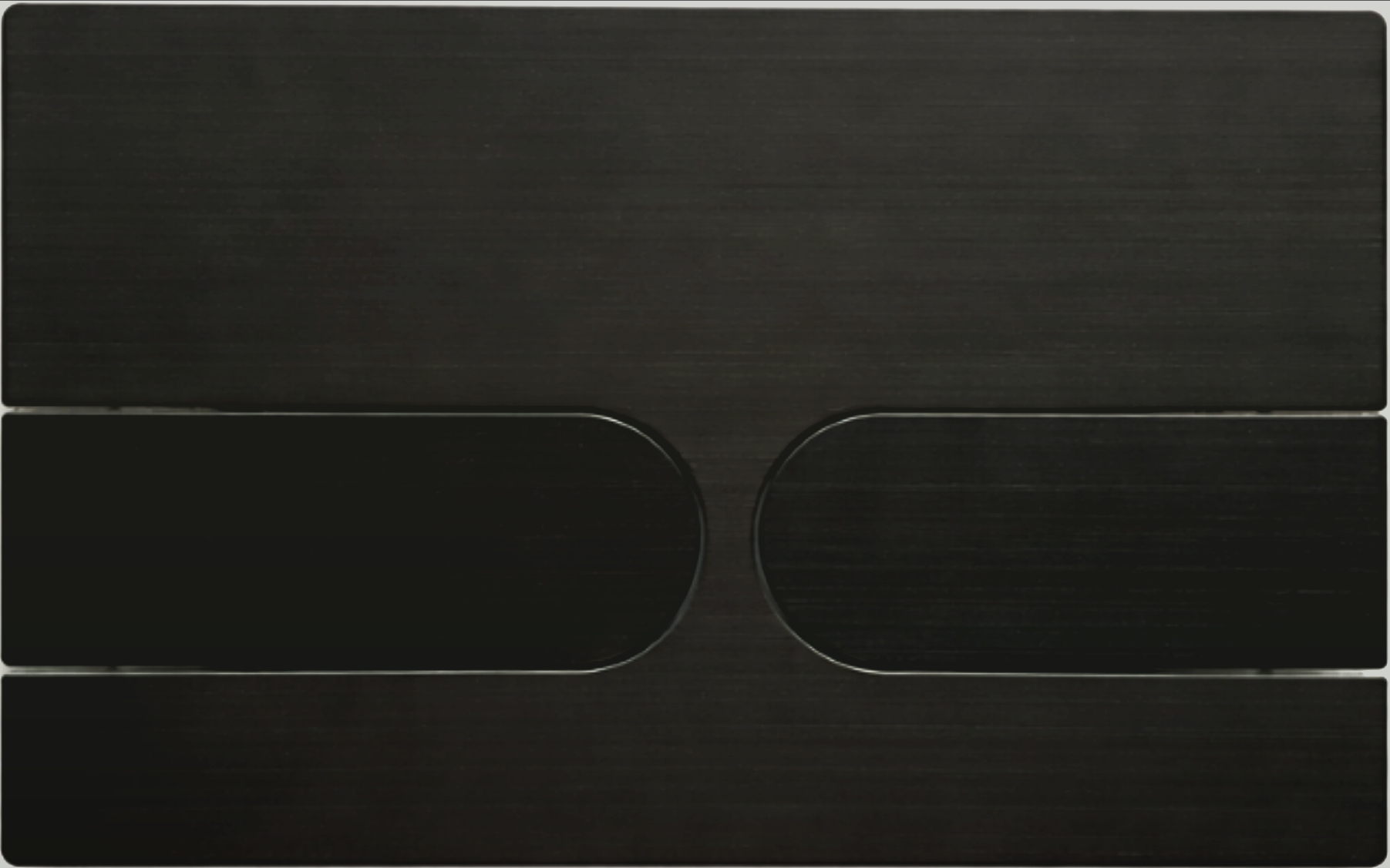 Oceľové splachovacie tlačidlo T3 gun metal pre Wc rošt Jomo Werit Jomo Tech