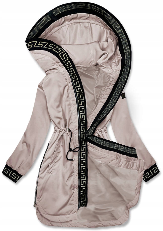 Bunda S S Kapucí B8141 Béžová XL (42)