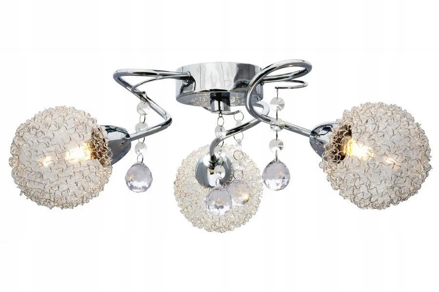 Závěsná lampa Reality Vesna 3 světelné body G9