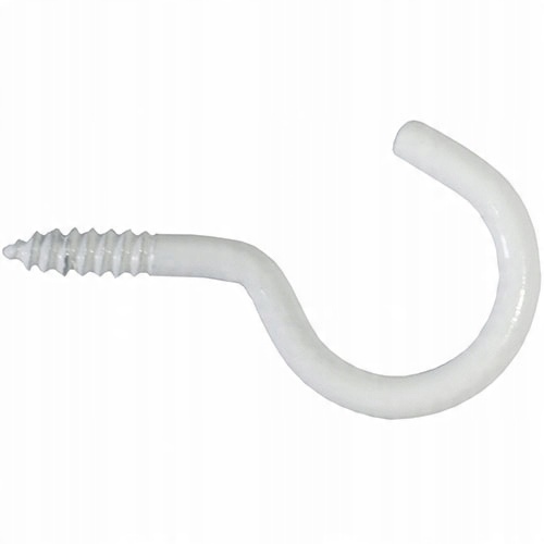 

Hak Haczyk Półpełny Wkręcany Biały 2x23mm 17sztuk