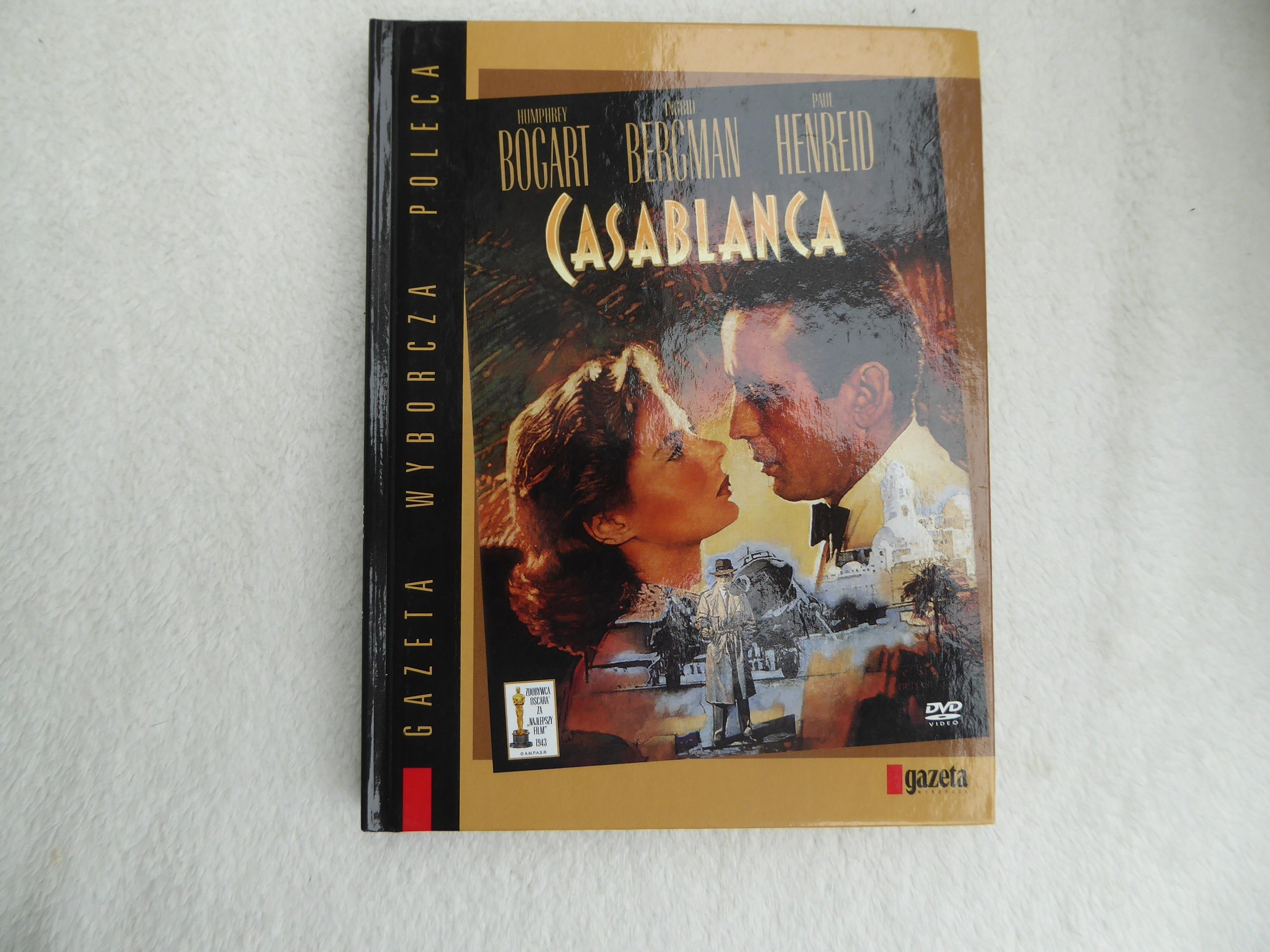 Casablanca -Humphrey Bogart Ingrid Bergman -3 Oscary- Gw poleca t.6 Nowa