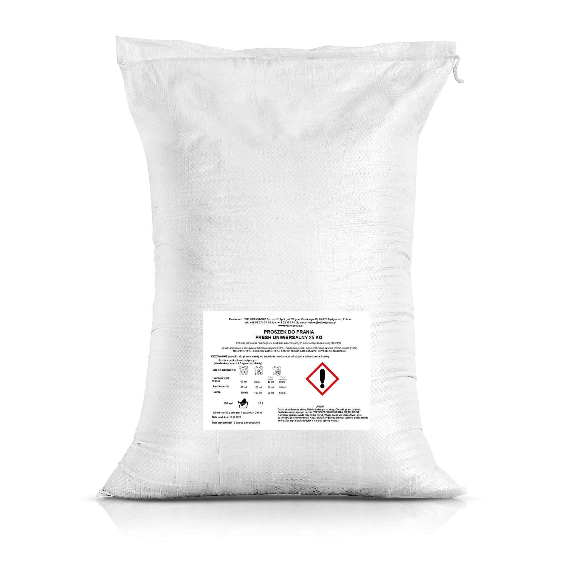 

Proszek Standard 25KG Uniwersalny W Worku