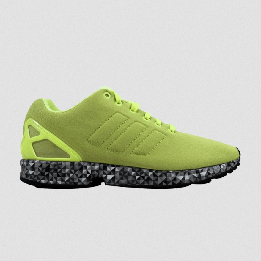 Adidas pánské nízké limetkové sportovní boty Zx Flux AF6305 46