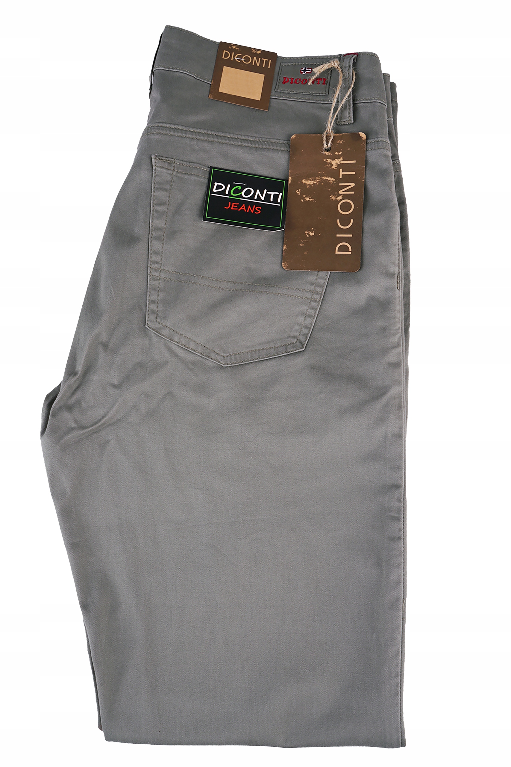 SPODNIE BAWEŁNIANE JASNE CIENKIE W40 L30 102-106