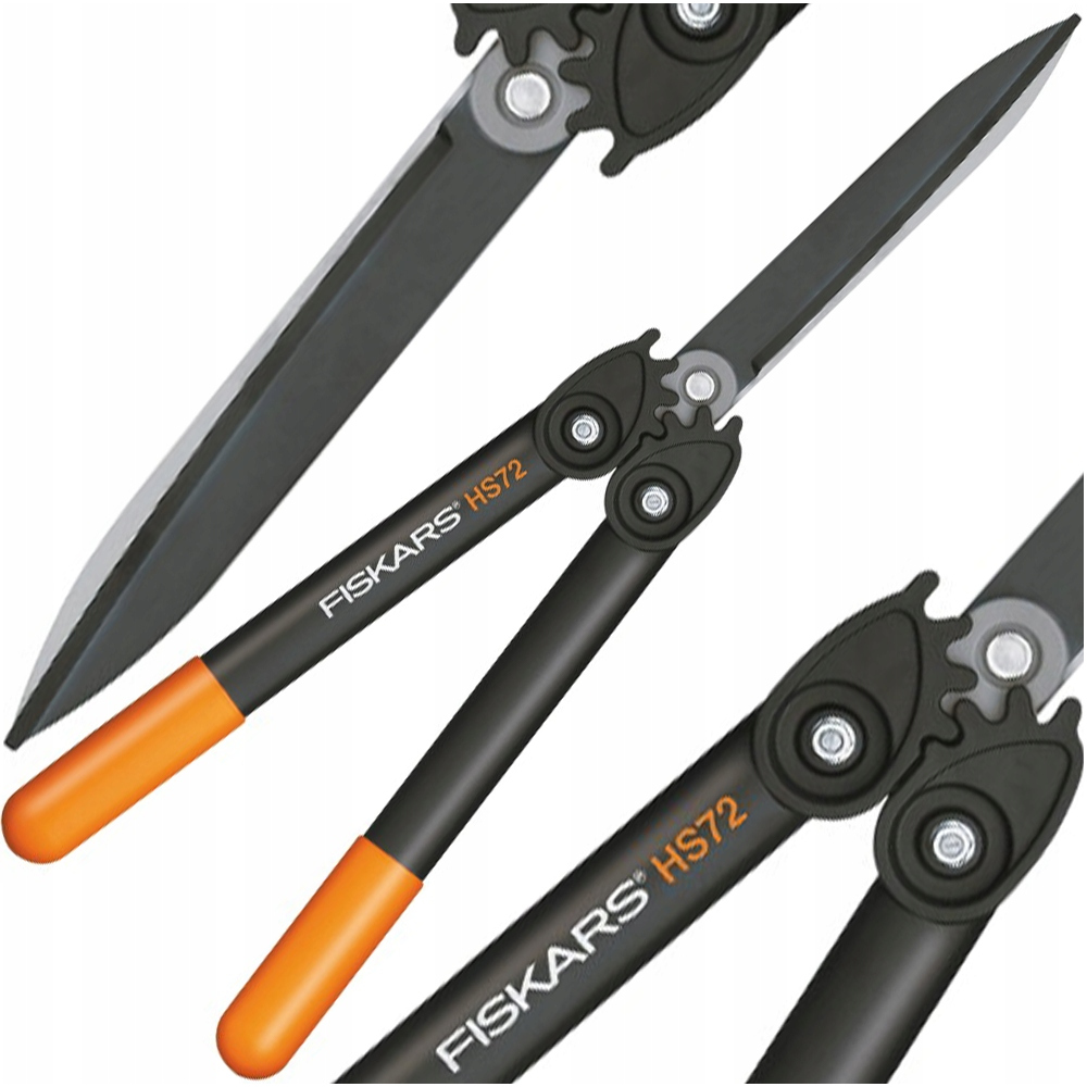 Nożyce Do Żywopłotu Krzewów Ogrodowe Fiskars Powergear HS72 Ręczne Lekkie