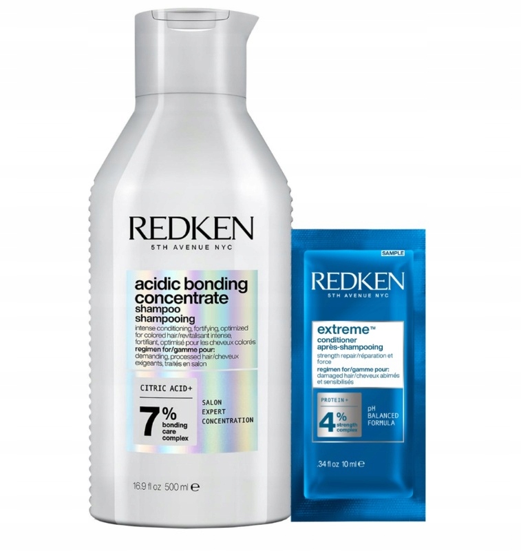 Redken Acidic Bonding Concentrate šampon vyživuje poškozené vlasy 500 ml