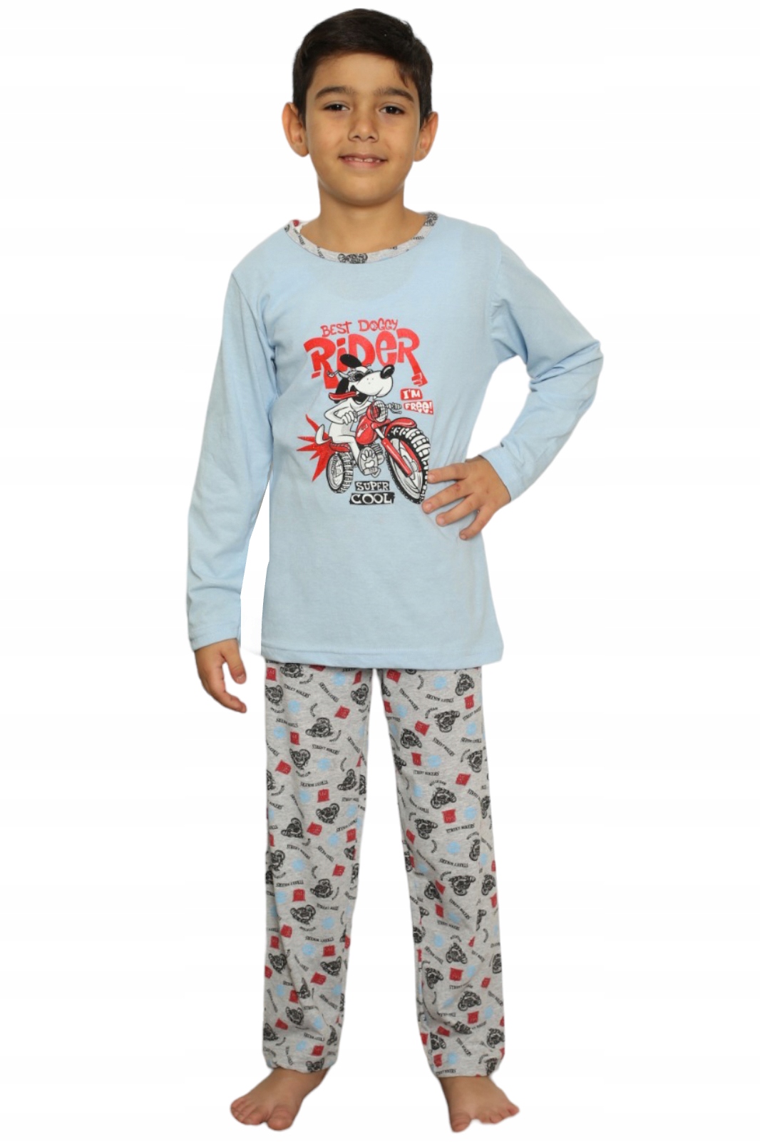 PIŻAMA CHŁOPIĘCA DZIECIĘCA/MŁODZIEŻOWA/BAWEŁNA Marka Inna marka
