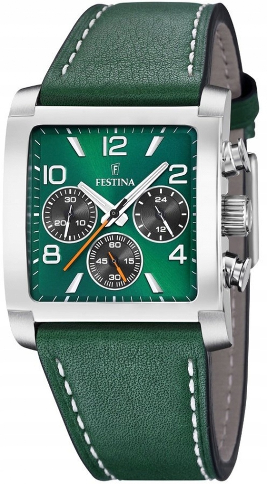 Pánské hodinky Festina 20653/2 zelené klasické