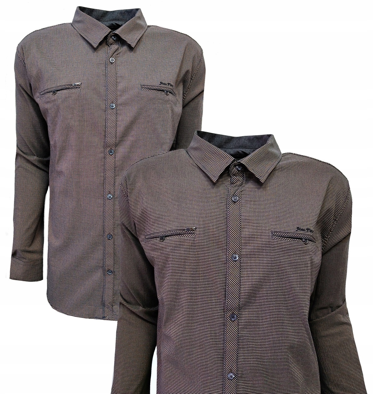 Pánská bavlněná sportovní košile s kapsami Bagarda 6XL