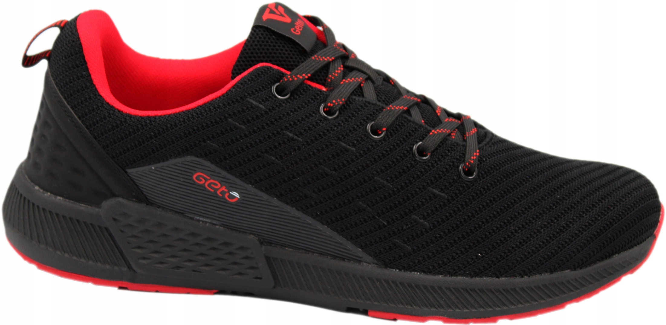 

Czarne Buty Męskie Z Siateczką Sportowe Lekkie 49