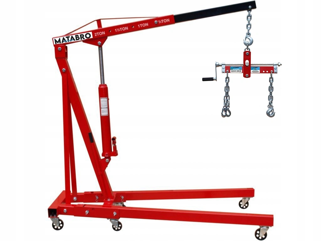 Zdvihák motora žirafa 2t Matabro s balancérom 900kg Matabro Mb-balhook
