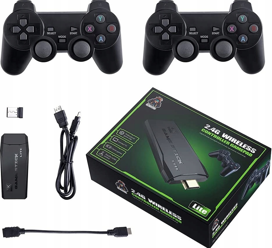 Konsola Retro Gra Telewizyjna Pady Bezprzewodowe Do Gier