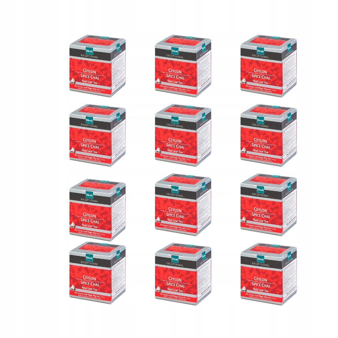 Herbata czarna Dilmah Ceylon Spice Chai 12 szt