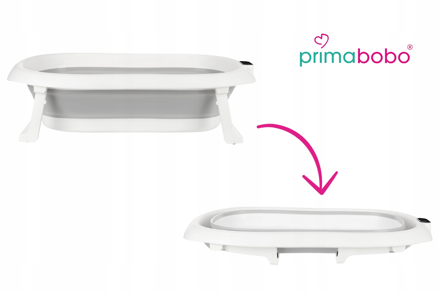 Wanienka składana PREMIUM dla dziecka DUŻA, termometr LCD, PODUSZKA Rodzaj składana