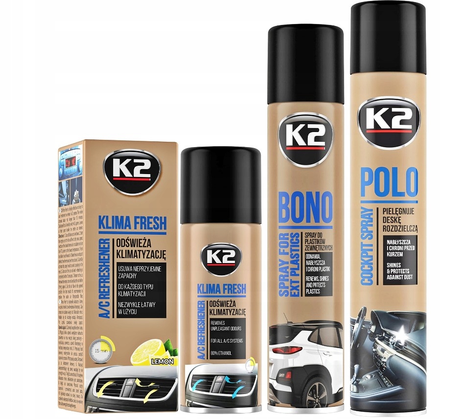 DUŻY ZESTAW DO DETAILINGU PIELĘGNACJI SAMOCHODU Producent Inny