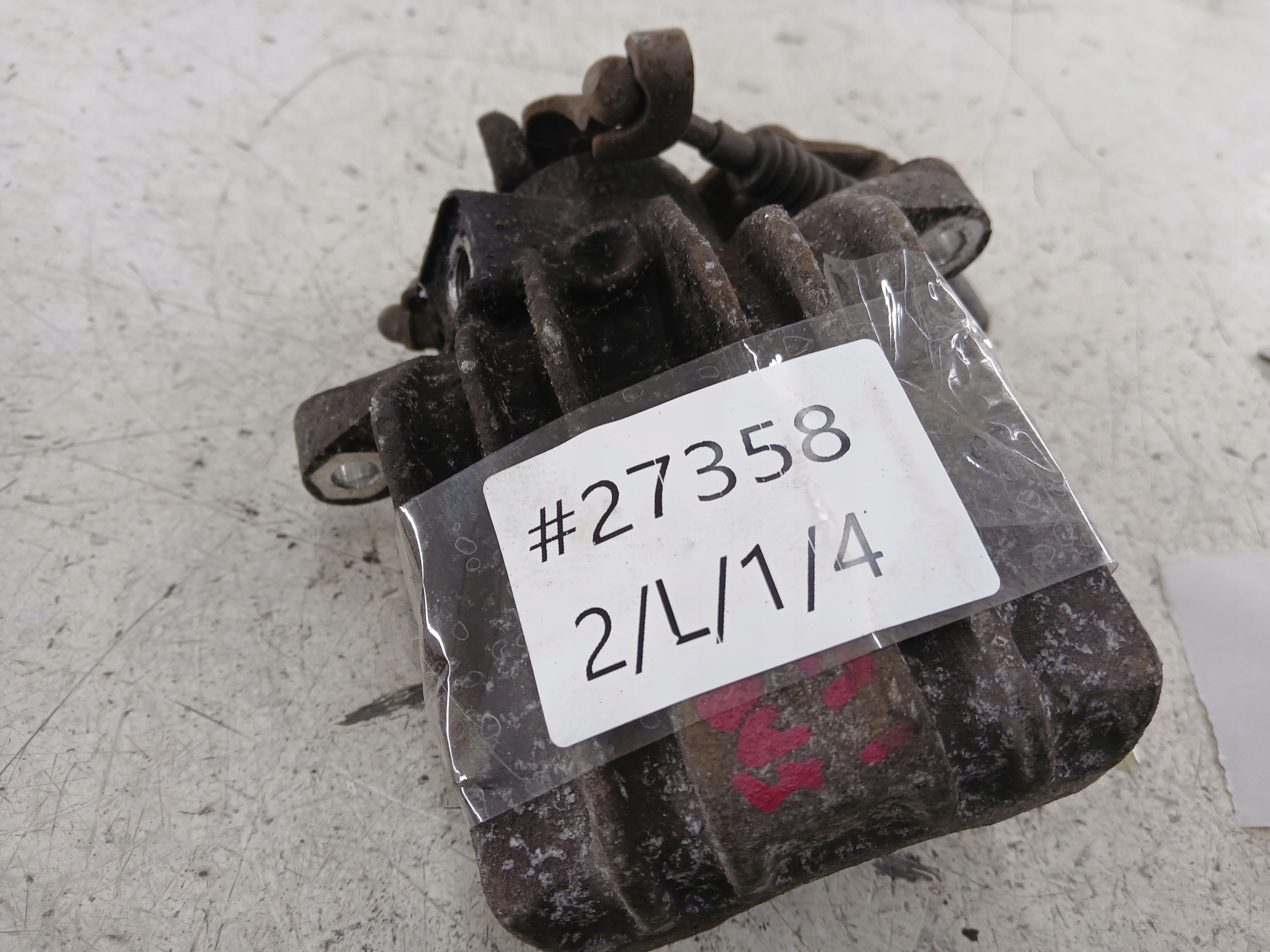 SKODA FABIA and caliper brake left rear part