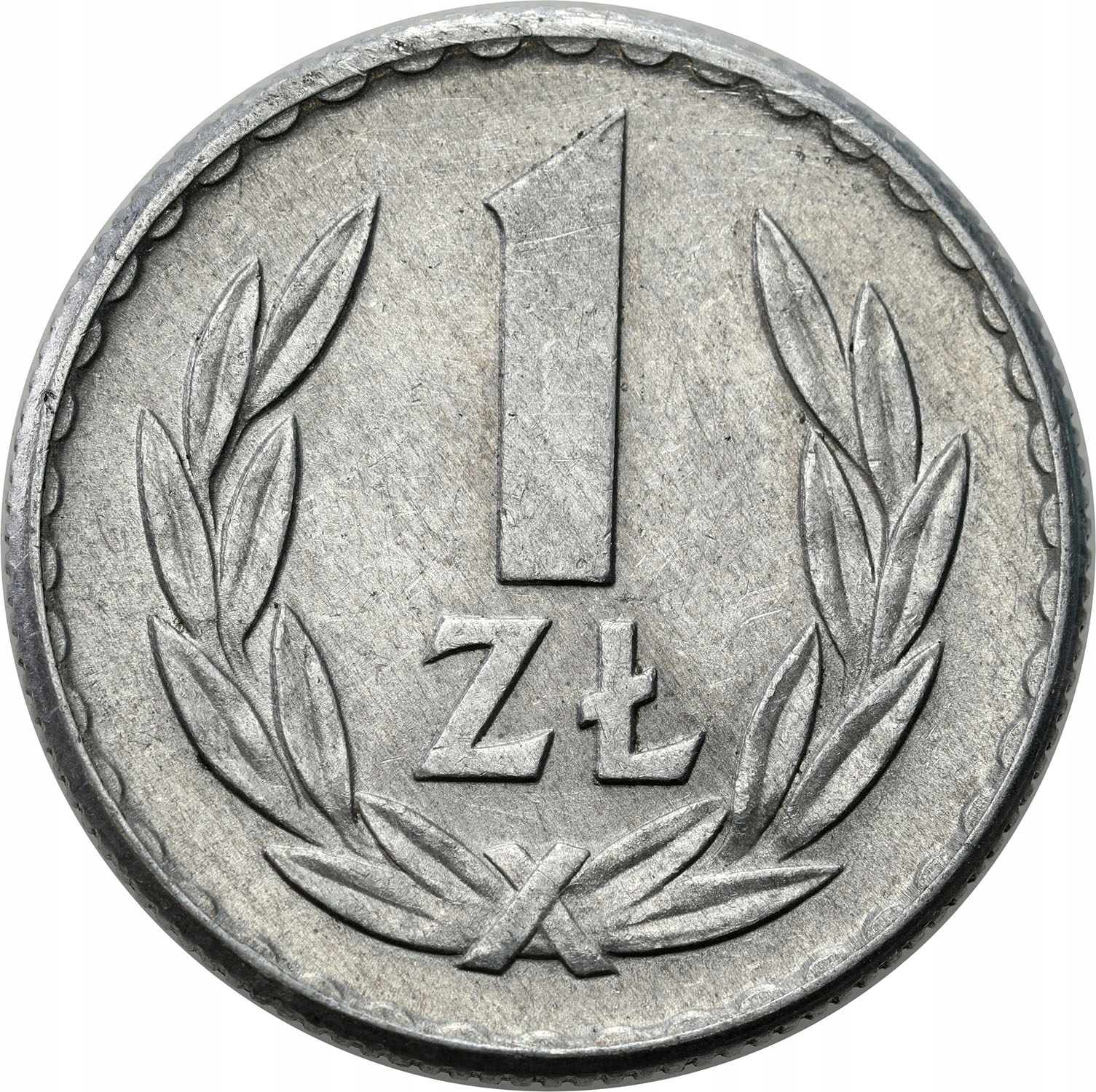 PRL. 1 złoty 1966 - RZADKI ROCZNIK - PIĘKNY