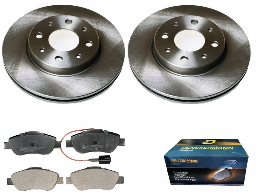 Kotouče Fiat Panda 1,3 Jtd 500 240 MM Přední