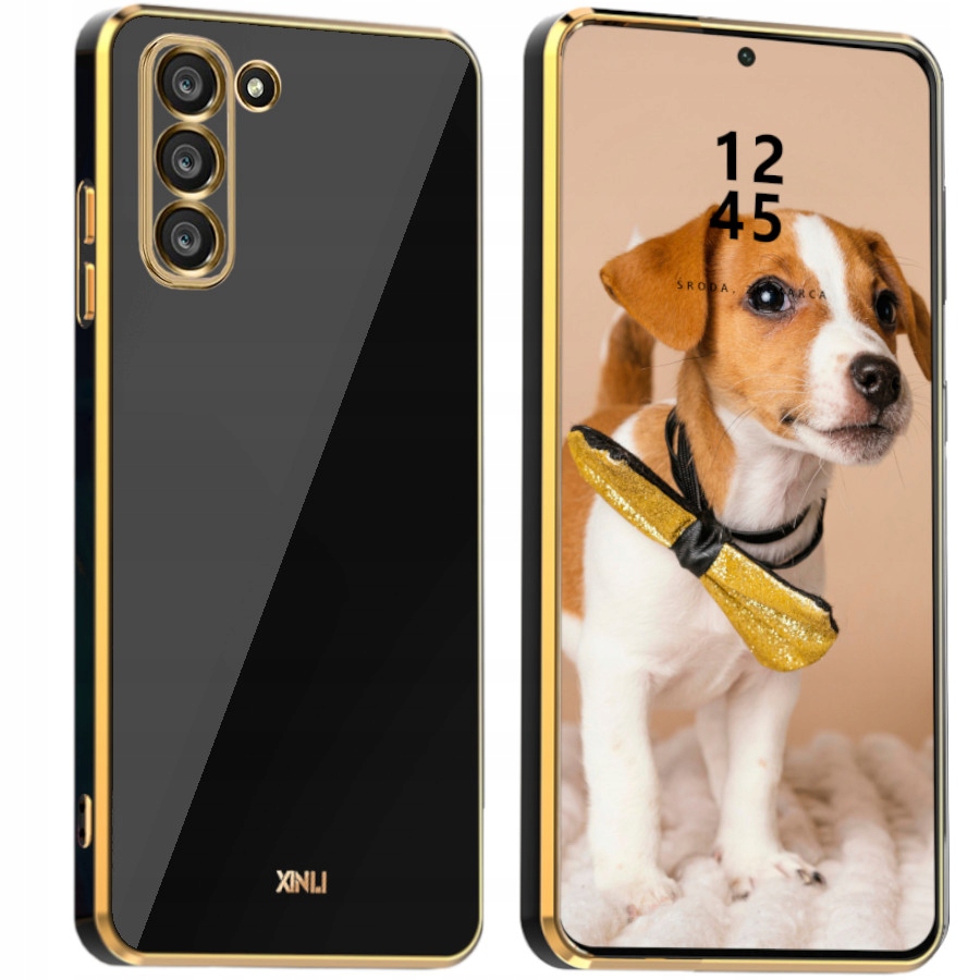 

Case Etui Glamour 2x Szkło Do Samsung S23+