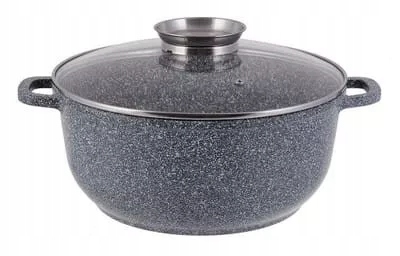 

Garnek marmurowy z pokrywką Edenberg 2.3L indukcja