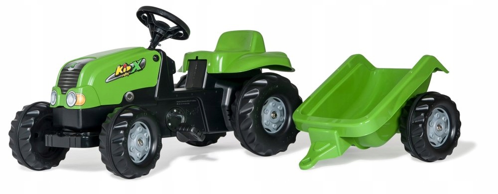 

Rolly Toys Traktor z Przyczepą Kid Zielony Jeździk
