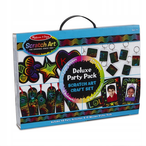 

Melissa & Doug Wydrapywanki Deluxe Party Pack