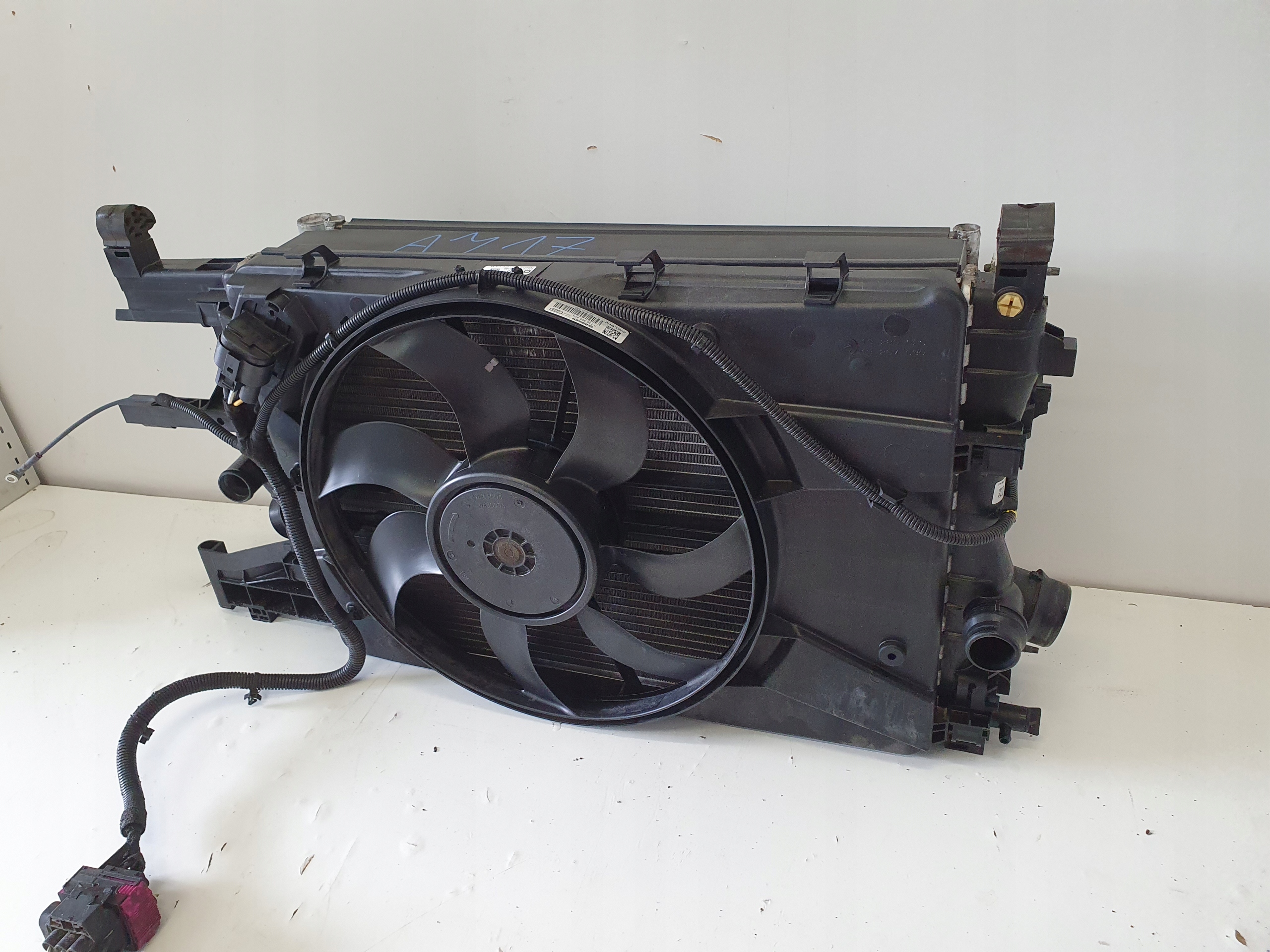 OPEL ASTRA J radiator WASKIE 1.7 CDTI KOMPLET