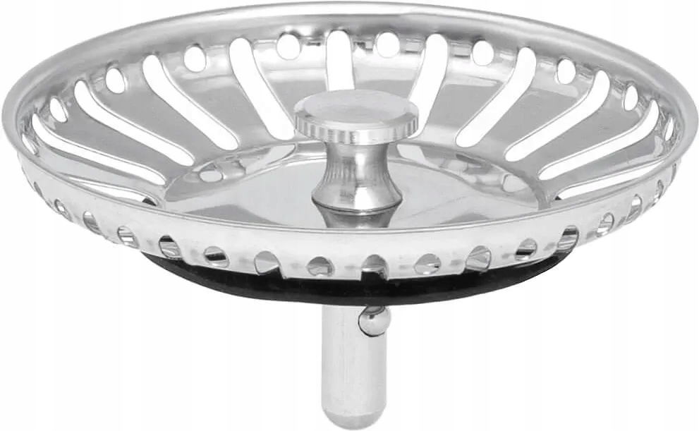 Sitko do Zlewozmywaka Srebrny KOREK OKRĄGŁYM do zlewu w kuchni SYFONU Kod producenta SITKO DO ZLEWU