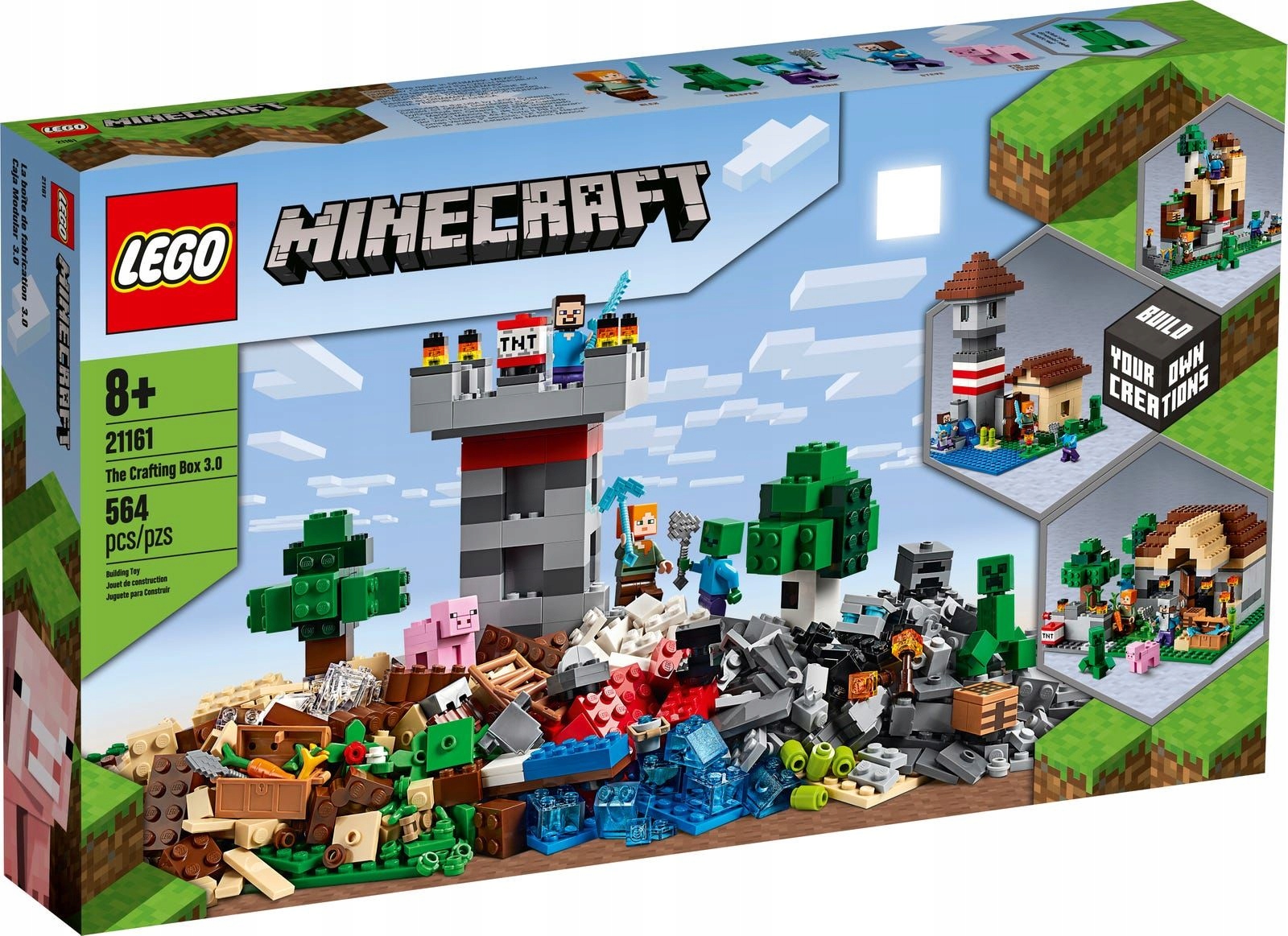Lego – Minecraft – Kreativní Dílna 3.0 – 21161