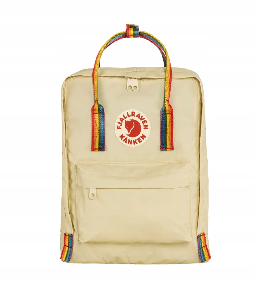 Batoh Kanken Rainbow Fjallraven světle dubový duhový